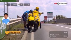 nairo quintana pinchazo