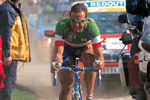 Andrea Tafi (52) quiere correr la París-Roubaix, 20 años después de su ...