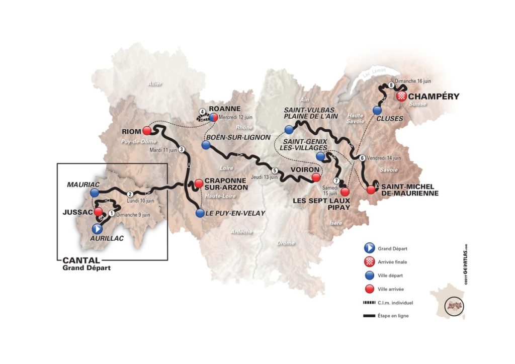 dauphine 19 mapa