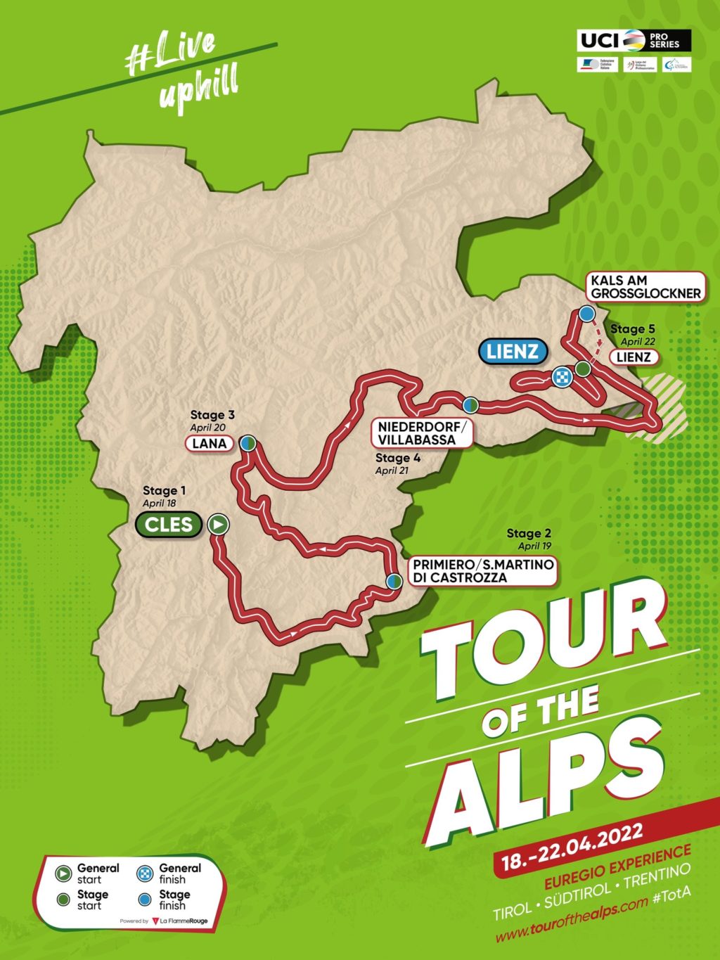El Tour de los Alpes anuncia su recorrido para 2022 Ciclismo