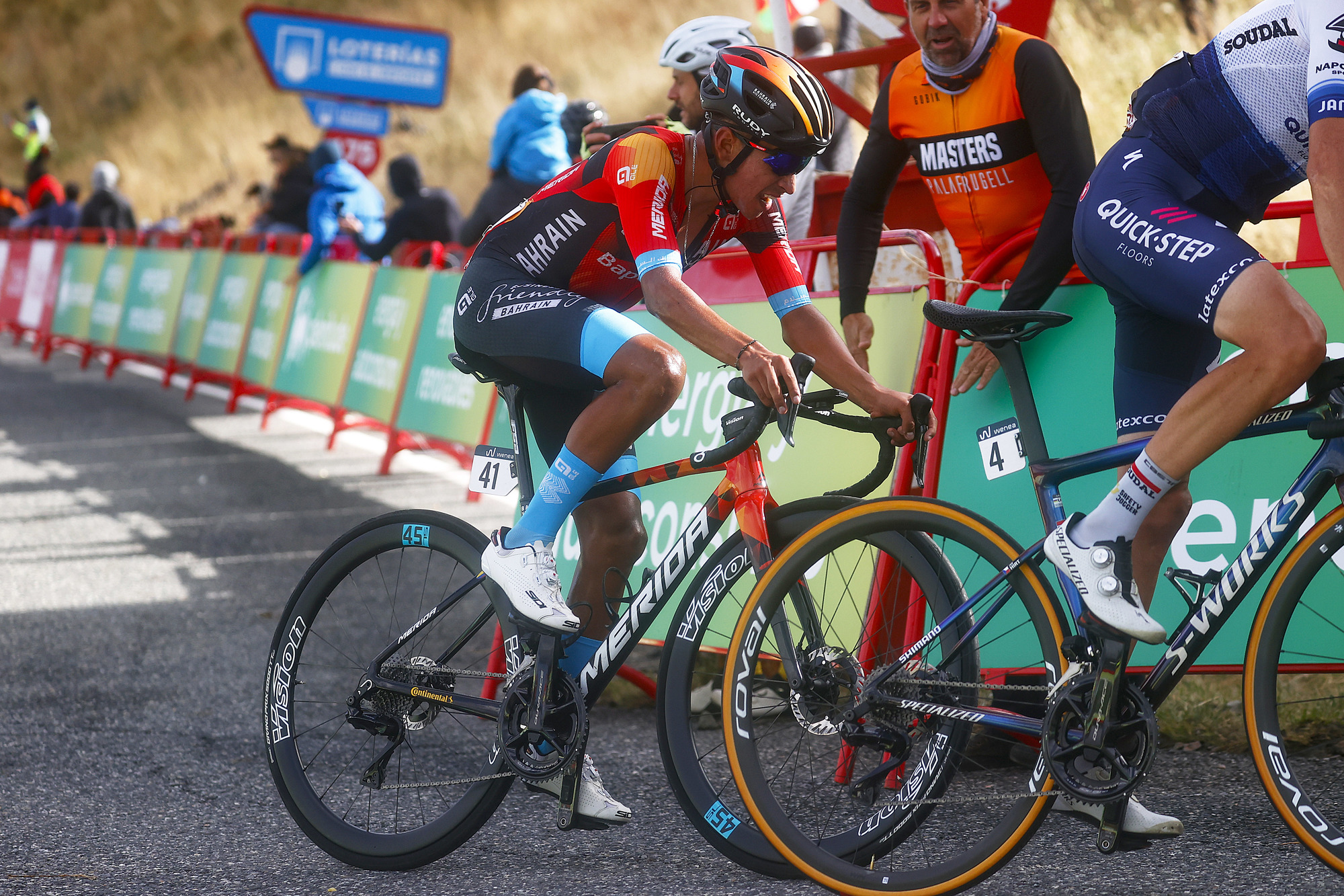 This is how it went for Latin Americans in the third stage of La Vuelta