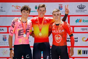 David de la Cruz, Markel Beloki y Raúl García Pierna, Campeonato de España de CRI