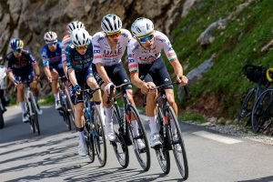 Ayuso, Pogacar, UAE Team Emirates