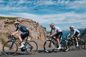 Vingegaard, Pogacar, Evenepoel, Foto - ASO