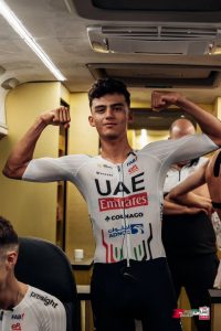 Isaac Del Toro, UAE Team Emirates, Foto Fizza