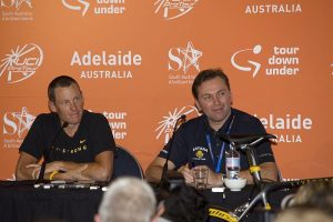 Lance Armstrong en el Tour Down Under