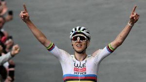 Pogacar Strade Bianche