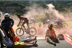 Protesta Tour de France 2022