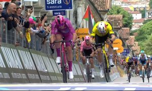 Van Aert Pedersen Giro e13