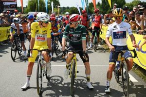Pogacar Vingegaard Evenepoel dauphine e2 2025