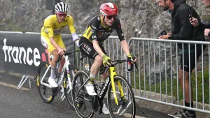 pogacar vingegaard tdf 2025