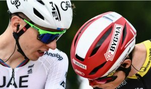 pogacar vingegaard tdf 2025