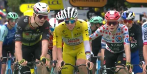van aert pogacar vingegaard tdf 2025