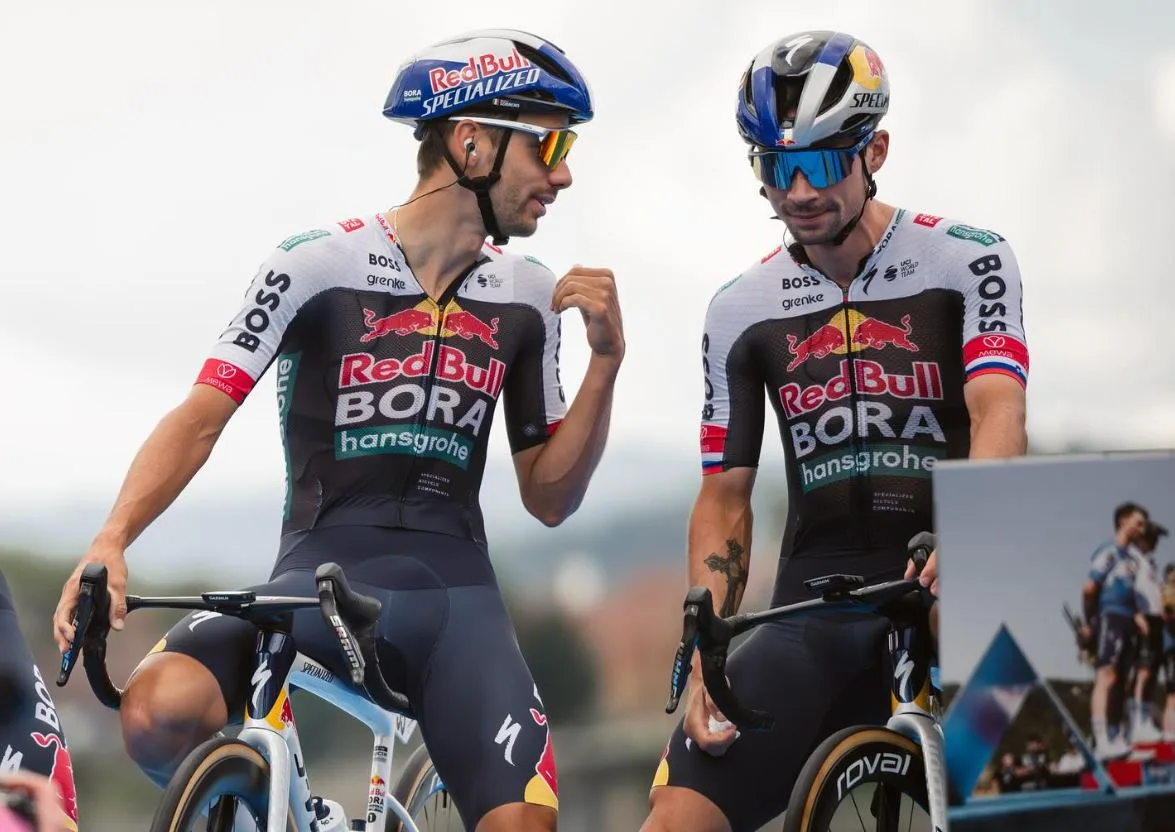 Matteo Sobrero, Primoz Roglic, Red Bull - Bora
