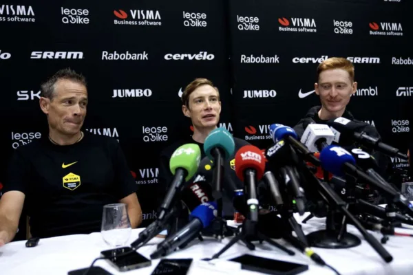 Jonas Vingegaard, Grischa Niermann, Matteo Jorgenson