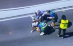 Narváez accidentado en Tour Down Under