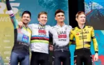 Primoz Roglic, Tadej Pogacar, Isaac del Toro y Jonas Vingegaard