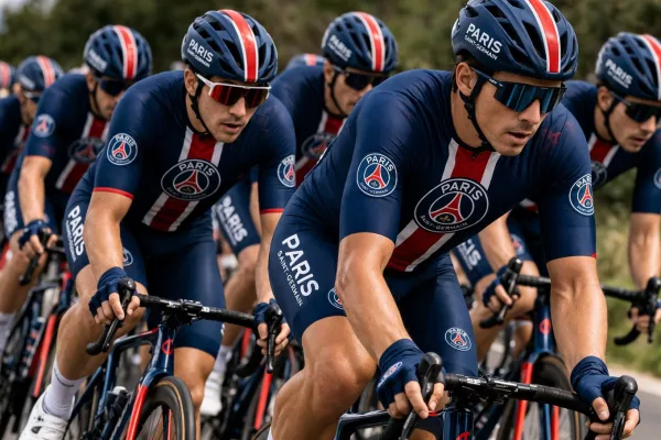 Un hipotetico equipo de Paris - Saint Germain en el ciclismo
