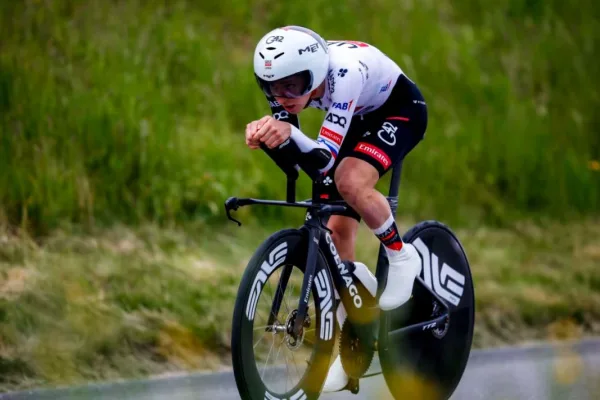 Tadej Pogacar (UAE) en el prólogo del Tour de Romandía 2026