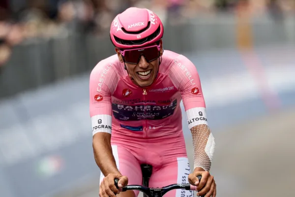 Afonso Eulálio (Bahrain Victorious) en la etapa 9 del Giro d´Italia 2026