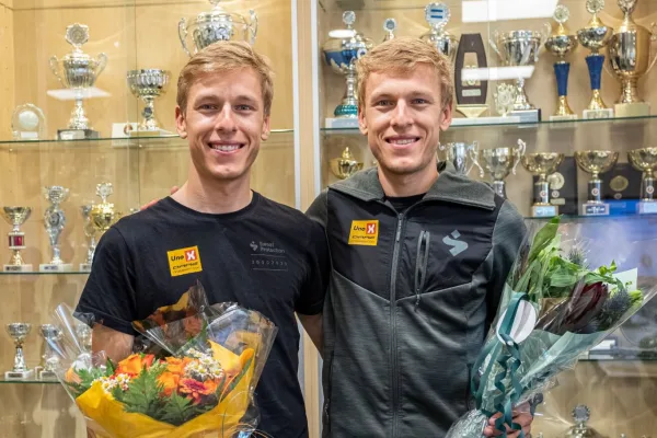 Anders y Tobias Halland Johannessen (Uno-x)