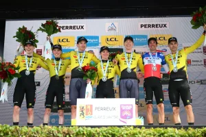 Diferencias entre favoritos del Tour Auvergne-Rhône-Alpes: Del Toro, el gran perdedor de la crono por equipos