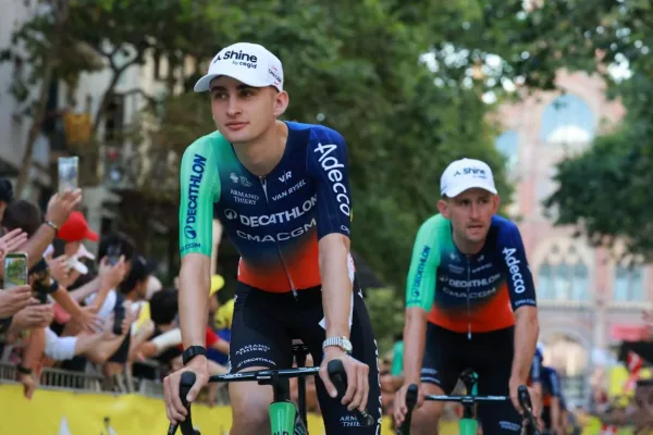 Paul Seixas (Decathlon CMA CGM) en el Tour de France 2026