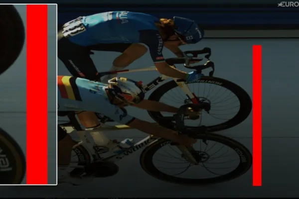 Remco Evenepoel (Bélgica) gana frente a Giulio Ciccone (Italia) el Campeonato Europeo 2026